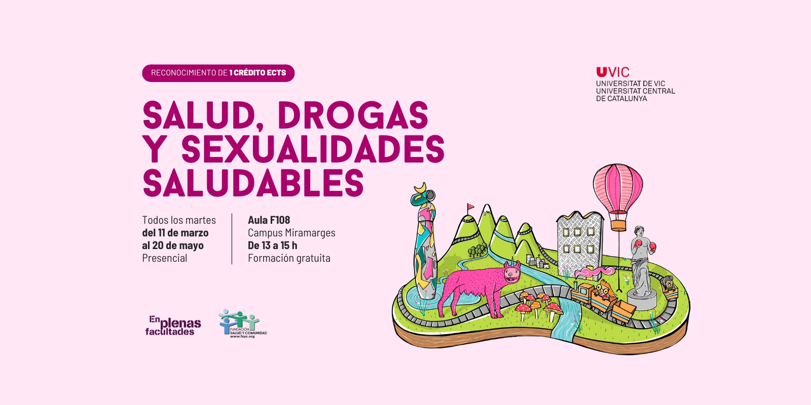 Salud, drogas y sexualidades saludables UVic 2025